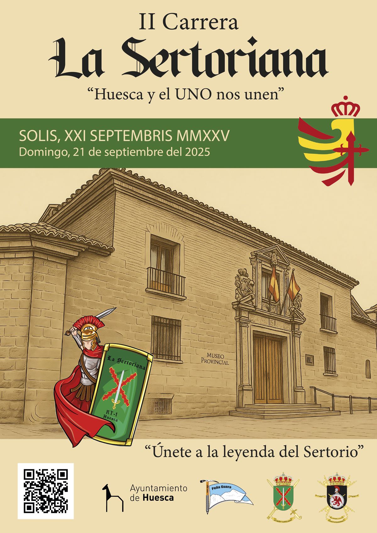 Carrera La Sertoriana Huesca 2025 cartel